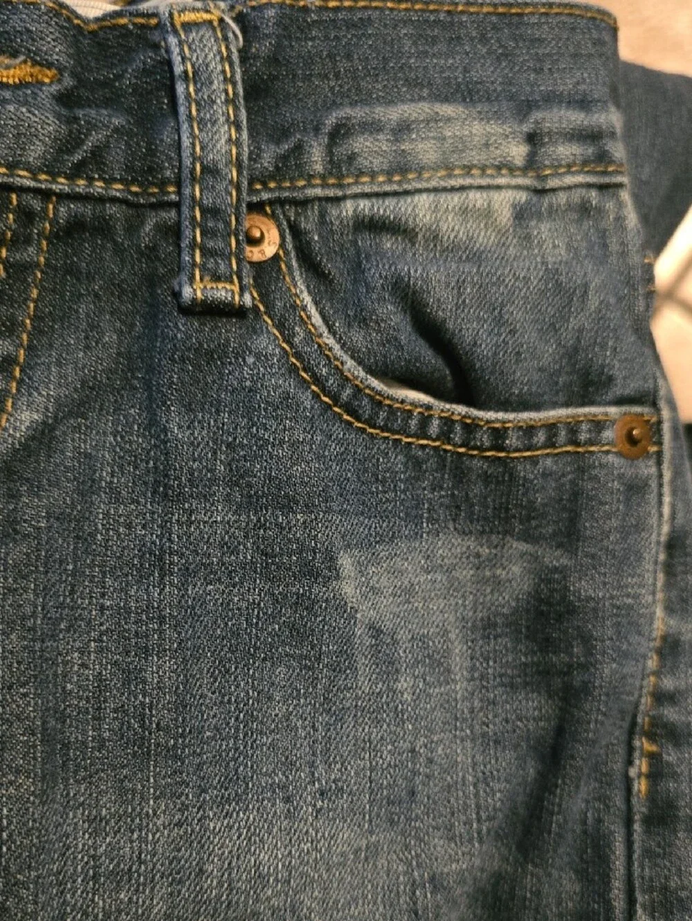 Levi's Boys Blue Washed Denim Jeans